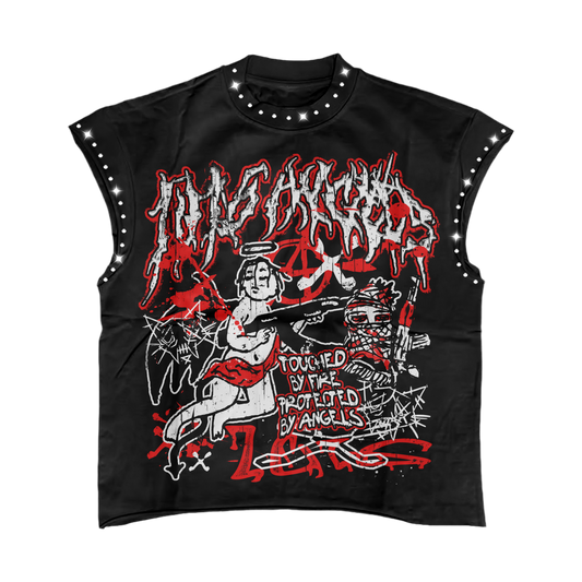 HOLY WAR BLACK GRAPHIC TEE